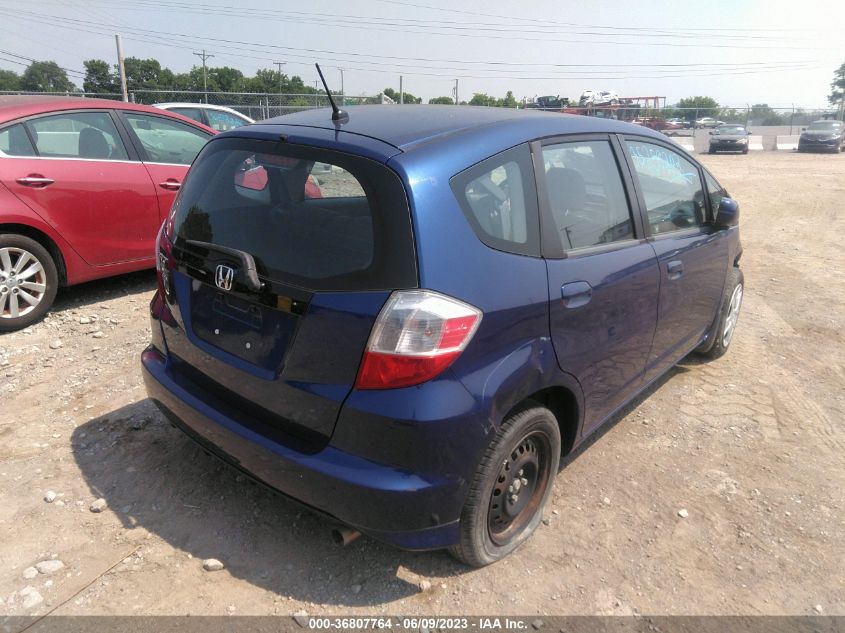 2013 HONDA FIT JHMGE8H33DC019674
