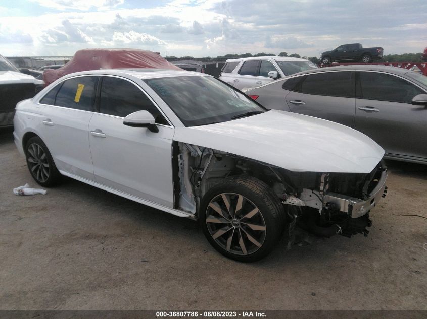 2020 AUDI A4 PREMIUM - WAUGMAF44LA066629