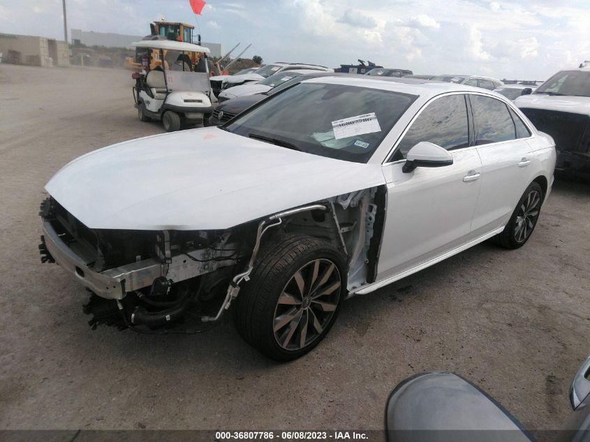 2020 AUDI A4 PREMIUM - WAUGMAF44LA066629