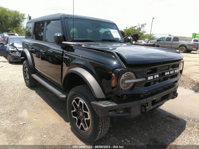 2022 FORD BRONCO BASE/BIG BEND - 1FMEE5BP0NLB43210