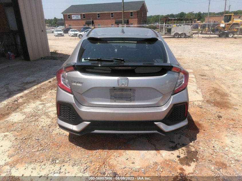 2019 HONDA CIVIC HATCHBACK EX - SHHFK7H69KU204210