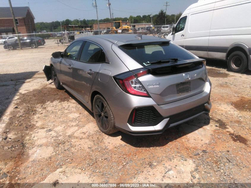 2019 HONDA CIVIC HATCHBACK EX - SHHFK7H69KU204210