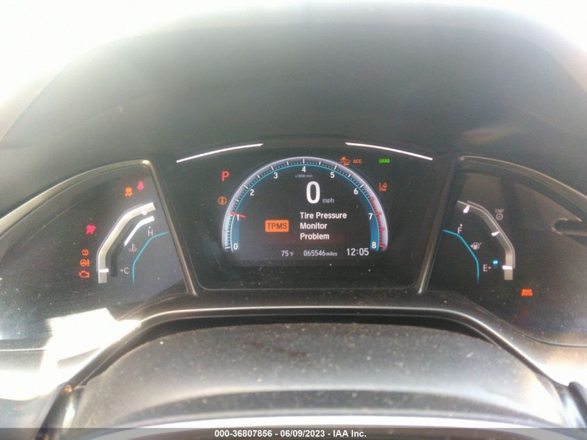 2019 HONDA CIVIC HATCHBACK EX - SHHFK7H69KU204210