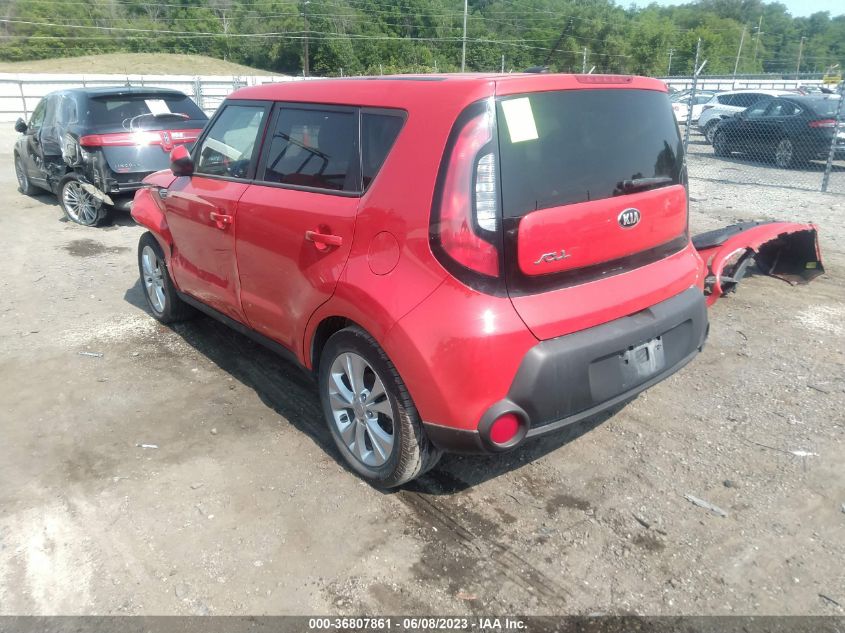 2015 KIA SOUL + - KNDJP3A51F7772292