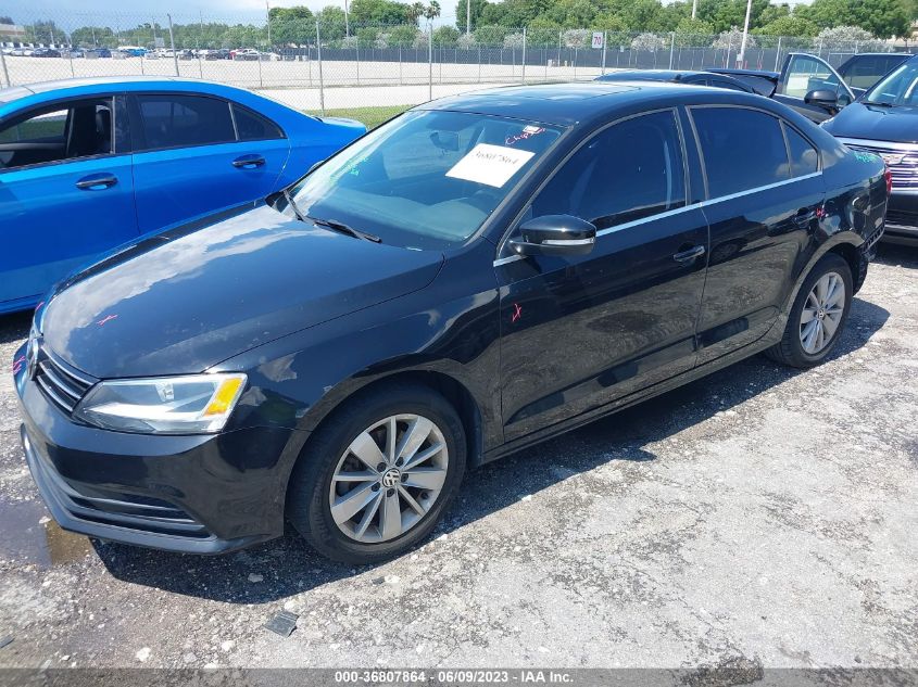 2015 VOLKSWAGEN JETTA SEDAN 1.8T SE W/CONNECTIVITY - 3VWD07AJ7FM404692