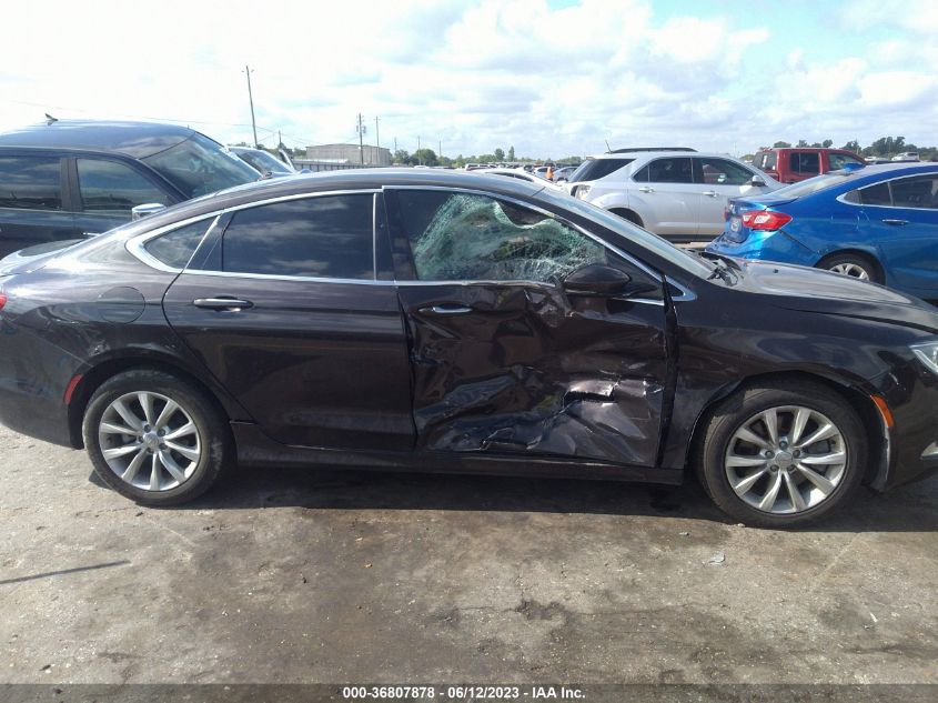 2015 CHRYSLER 200 C - 1C3CCCCG4FN532978