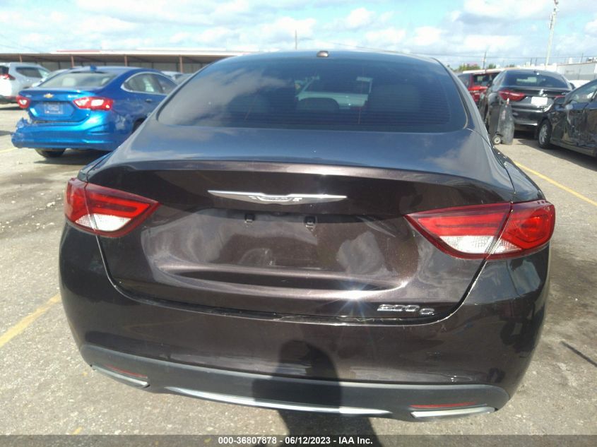 2015 CHRYSLER 200 C - 1C3CCCCG4FN532978