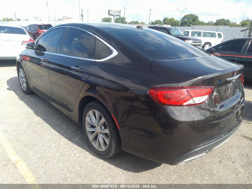 2015 CHRYSLER 200 C - 1C3CCCCG4FN532978