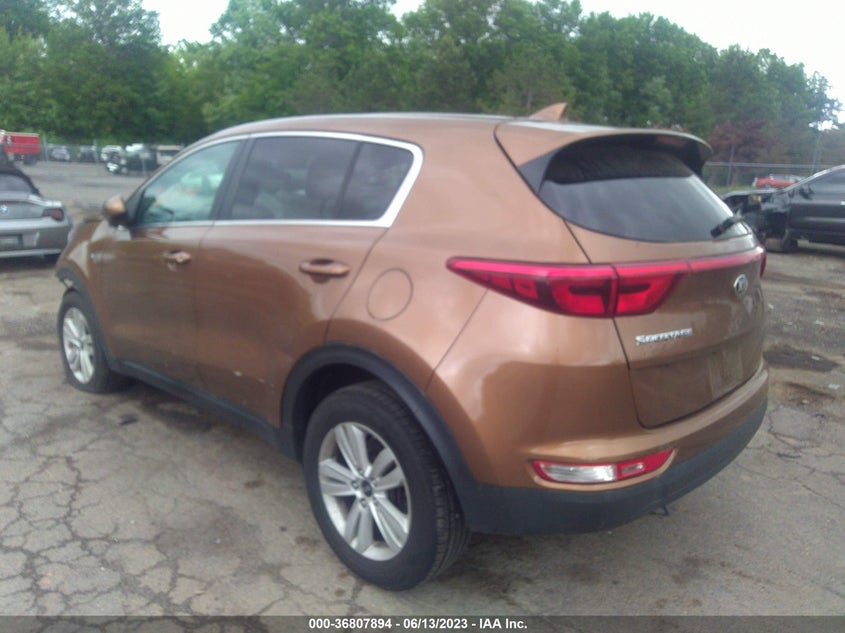 VIN KNDPMCACXH7086093 2017 KIA SPORTAGE LX