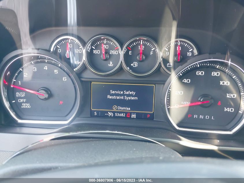 2019 CHEVROLET SILVERADO 1500 LT TRAIL BOSS - 3GCPYFED0KG286551
