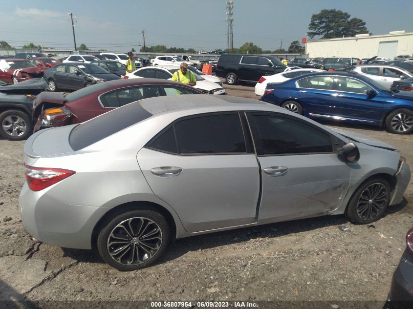 2015 TOYOTA COROLLA L/LE/S/S PLUS/LE PLUS - 2T1BURHE7FC362567