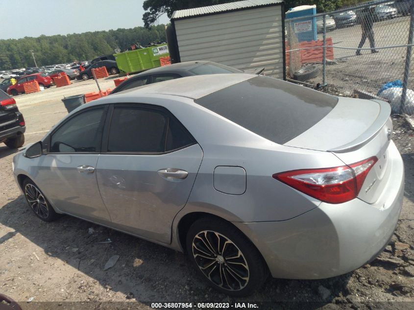 2015 TOYOTA COROLLA L/LE/S/S PLUS/LE PLUS - 2T1BURHE7FC362567