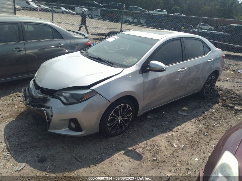 2015 TOYOTA COROLLA L/LE/S/S PLUS/LE PLUS - 2T1BURHE7FC362567