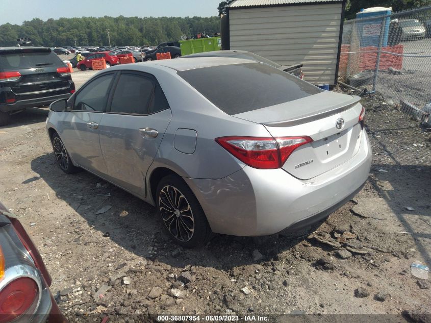 2015 TOYOTA COROLLA L/LE/S/S PLUS/LE PLUS - 2T1BURHE7FC362567