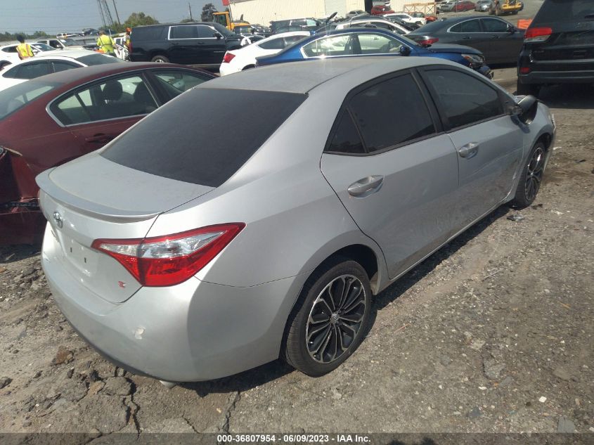 2015 TOYOTA COROLLA L/LE/S/S PLUS/LE PLUS - 2T1BURHE7FC362567