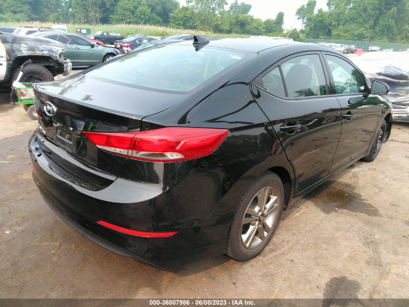 2018 HYUNDAI ELANTRA SEL - 5NPD84LF9JH286288