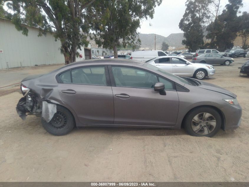 2015 HONDA CIVIC SEDAN LX - 19XFB2F51FE265948