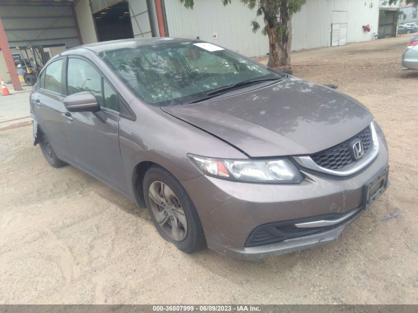 2015 HONDA CIVIC SEDAN LX - 19XFB2F51FE265948