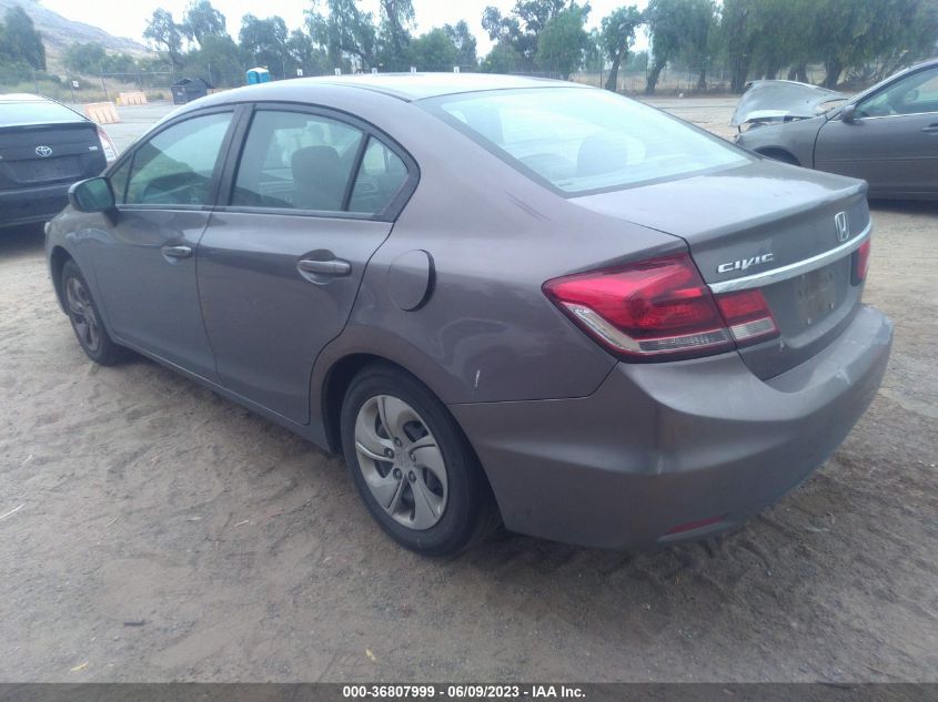 2015 HONDA CIVIC SEDAN LX - 19XFB2F51FE265948