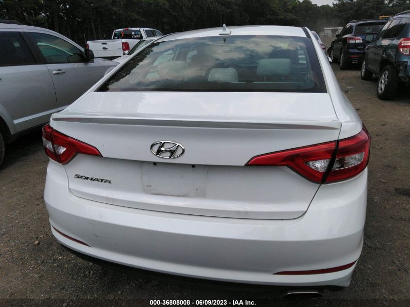 2015 HYUNDAI SONATA 2.4L SE - 5NPE24AF8FH191446