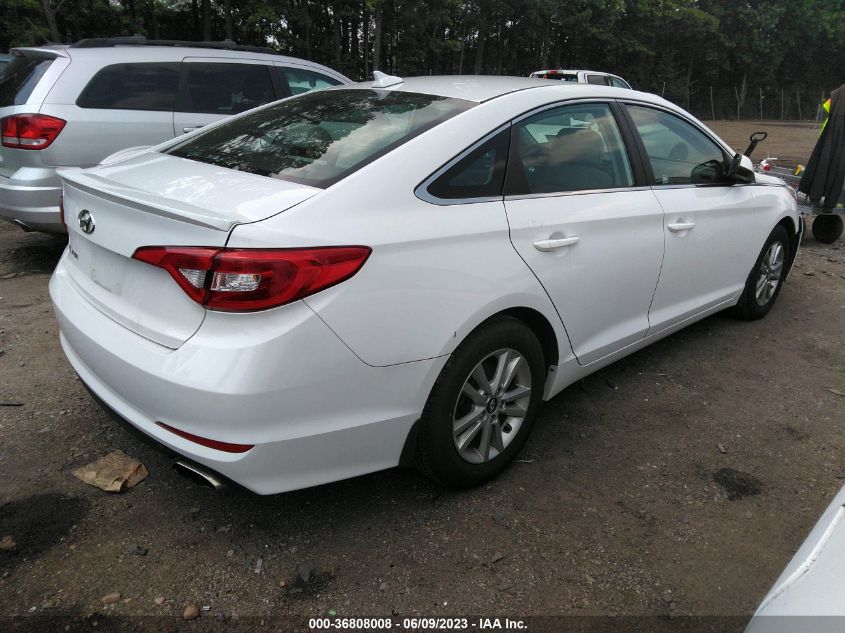 2015 HYUNDAI SONATA 2.4L SE - 5NPE24AF8FH191446