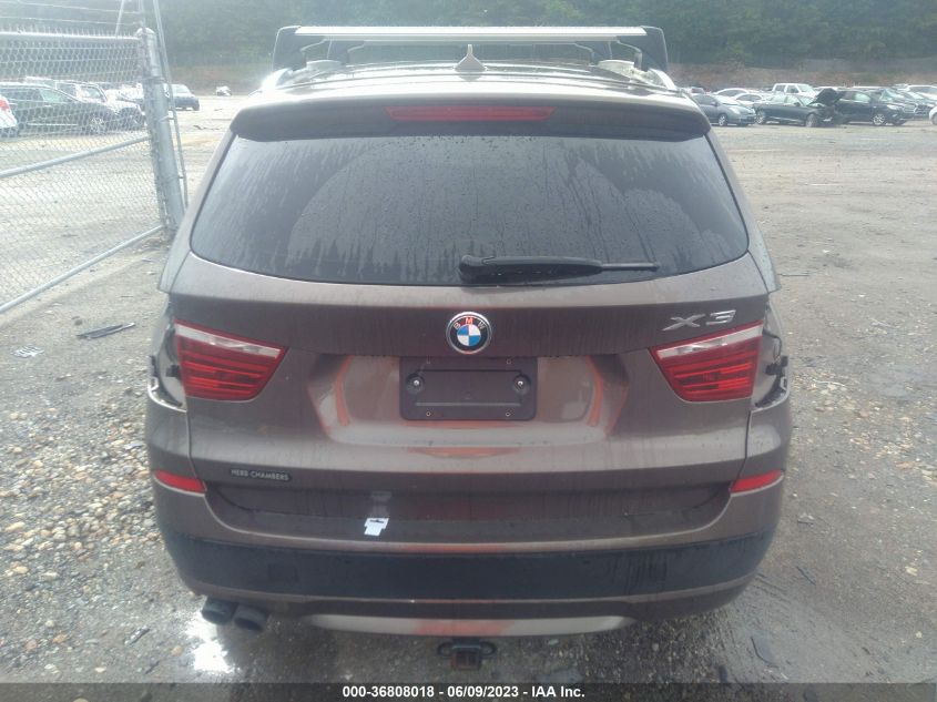 2013 BMW X3 XDRIVE28I - 5UXWX9C56D0A16020