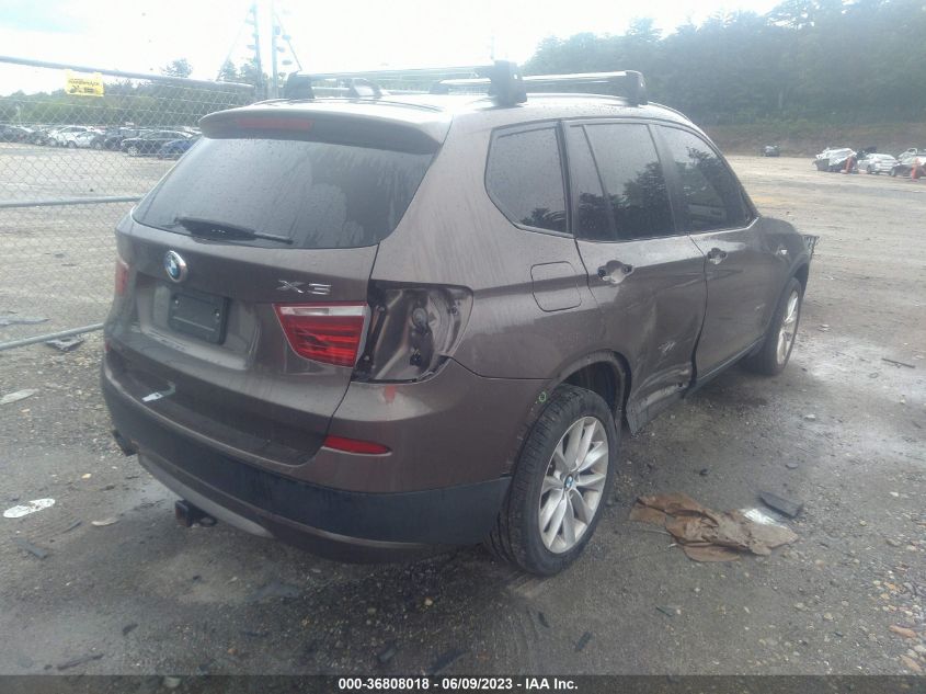 2013 BMW X3 XDRIVE28I - 5UXWX9C56D0A16020