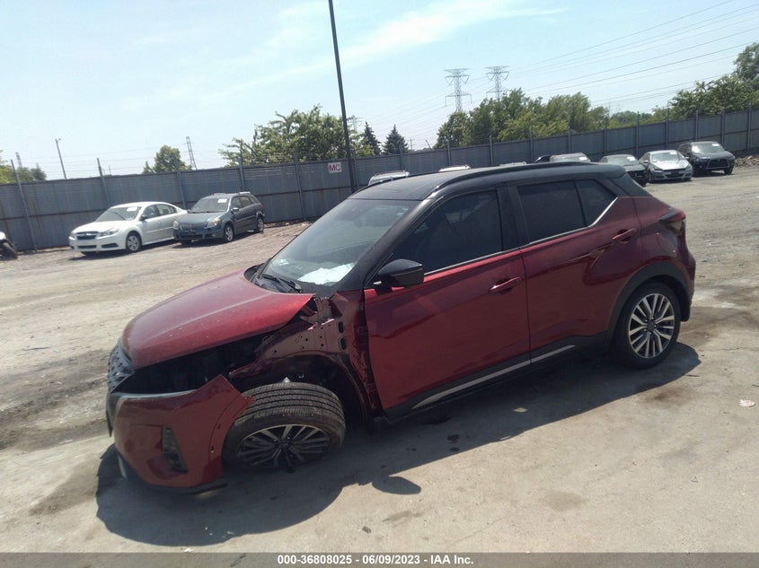 VIN 3N1CP5DV9PL511783 2023 NISSAN KICKS SR