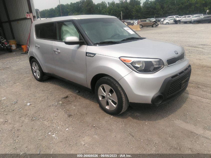 2015 KIA SOUL BASE - KNDJN2A24F7766234