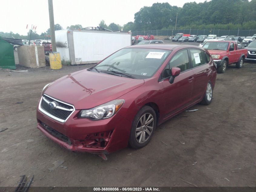 2016 SUBARU IMPREZA WAGON 2.0I PREMIUM - JF1GPAB60G8237266