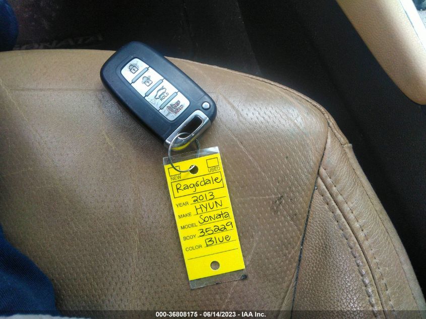 2013 HYUNDAI SONATA LIMITED - 5NPEC4AB8DH572835