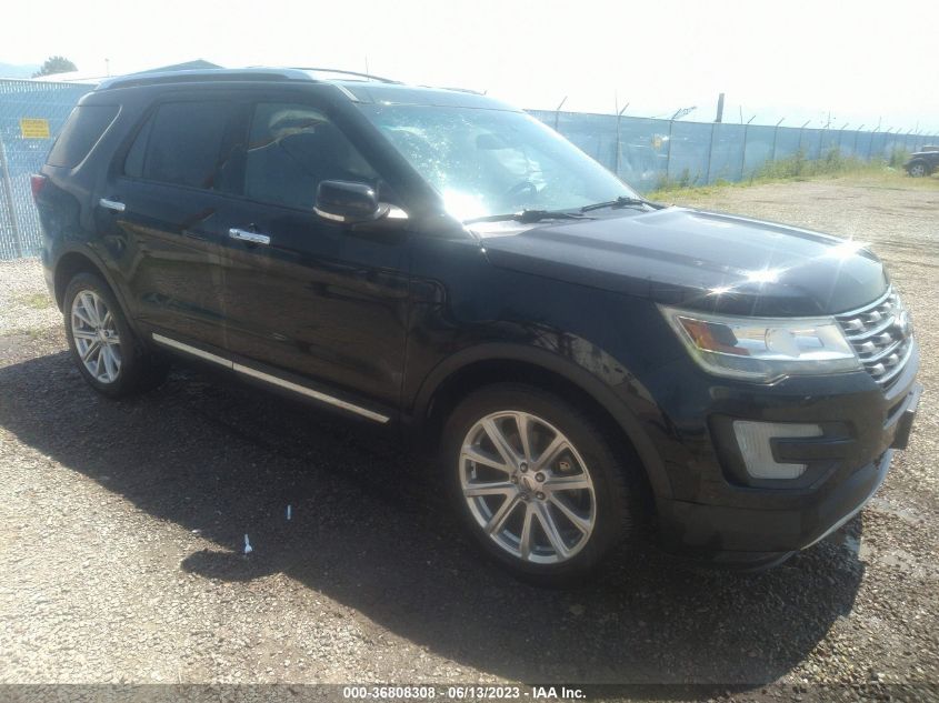 2016 FORD EXPLORER LIMITED - 1FM5K8FHXGGB98921