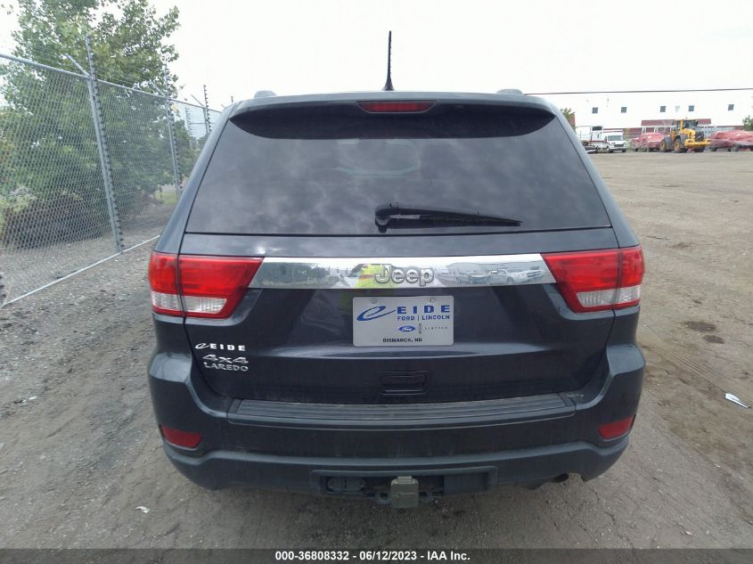 2013 JEEP GRAND CHEROKEE LAREDO - 1C4RJFAG5DC557204