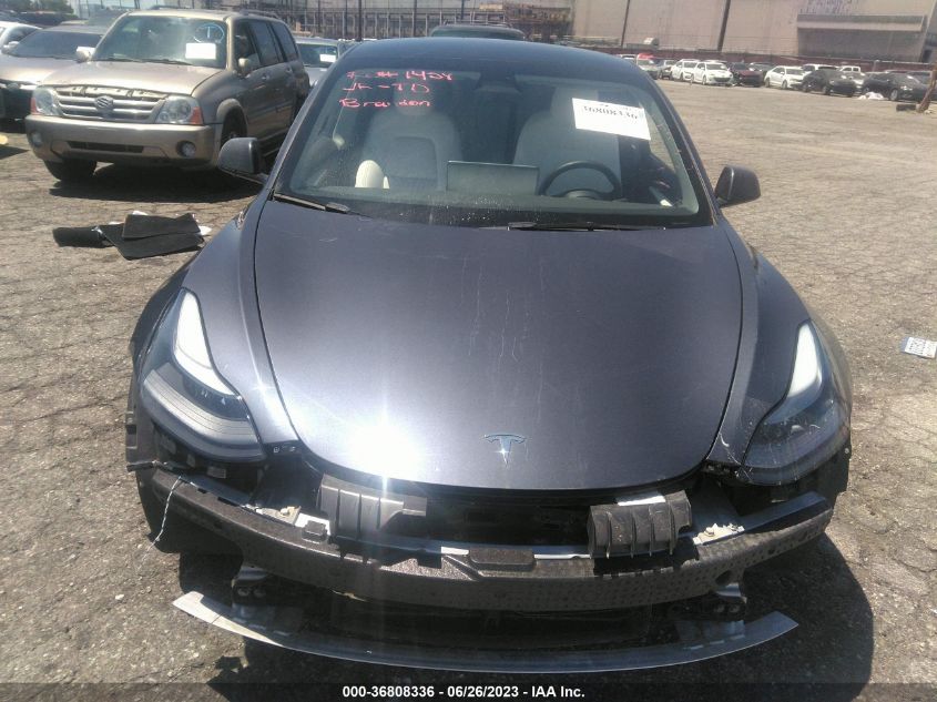 2022 TESLA MODEL 3 - 5YJ3E1EB9NF296398