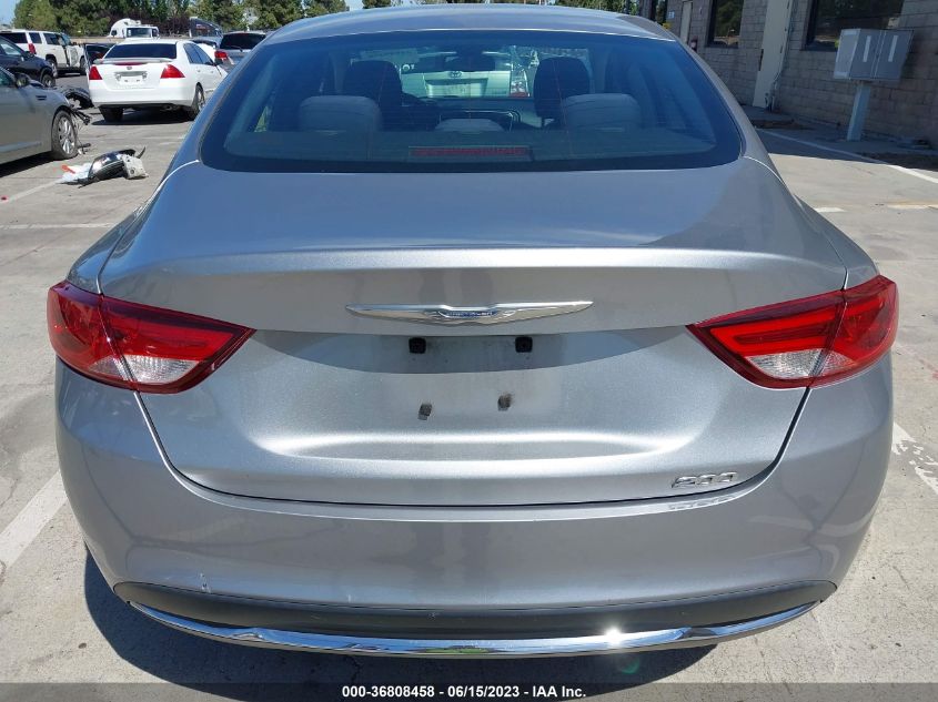 2015 CHRYSLER 200 LIMITED - 1C3CCCAB6FN694280