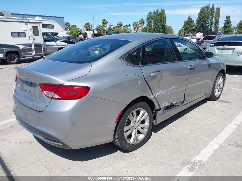 2015 CHRYSLER 200 LIMITED - 1C3CCCAB6FN694280