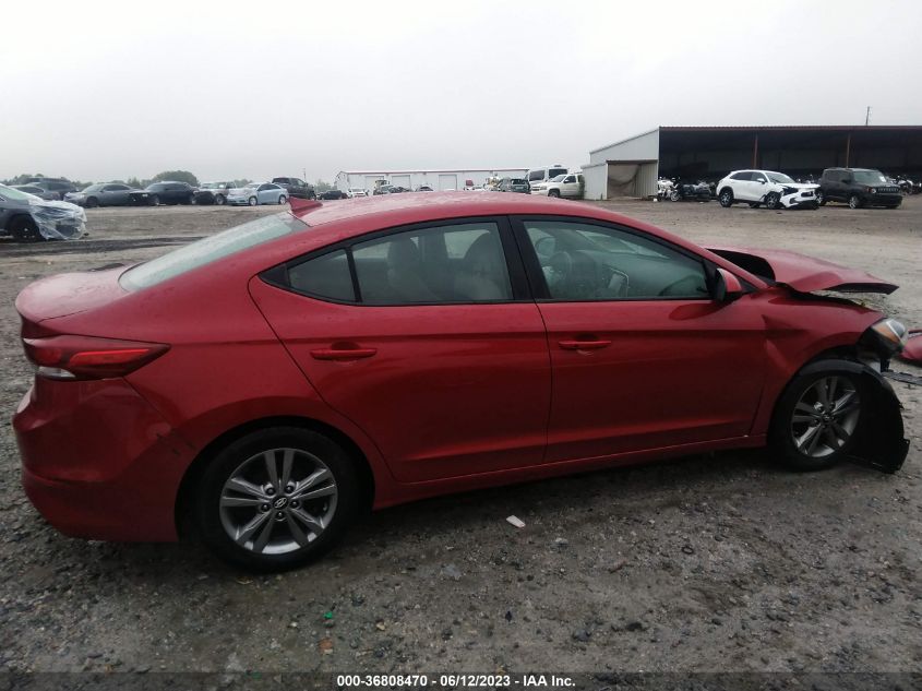 2017 HYUNDAI ELANTRA SE - KMHD84LF7HU160894