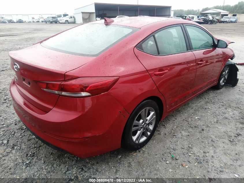 2017 HYUNDAI ELANTRA SE - KMHD84LF7HU160894