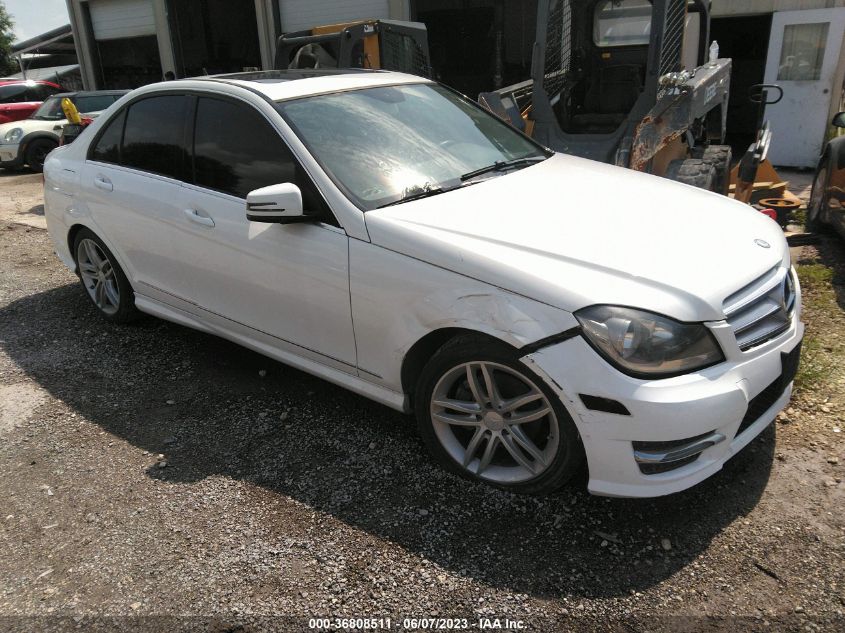 2013 MERCEDES-BENZ C-CLASS C 250 - WDDGF4HB9DA859216