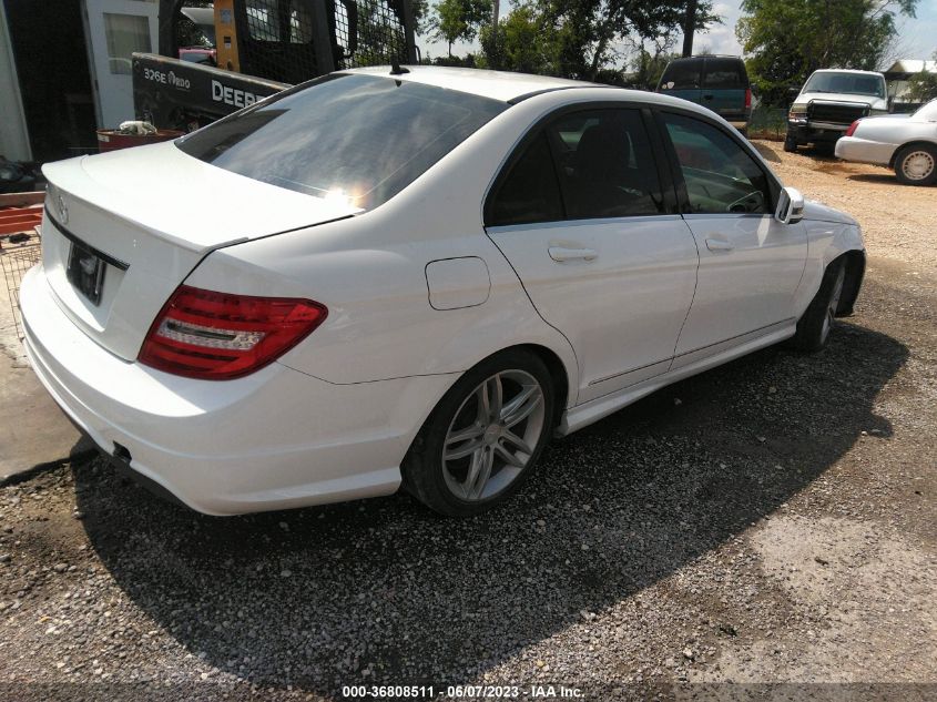 2013 MERCEDES-BENZ C-CLASS C 250 - WDDGF4HB9DA859216