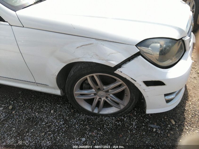 2013 MERCEDES-BENZ C-CLASS C 250 - WDDGF4HB9DA859216