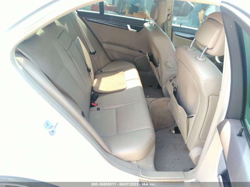 2013 MERCEDES-BENZ C-CLASS C 250 - WDDGF4HB9DA859216