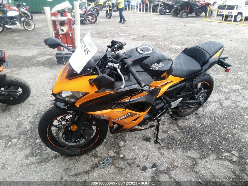 VIN JKAEXEK18KDA34328 2019 KAWASAKI EX650 F
