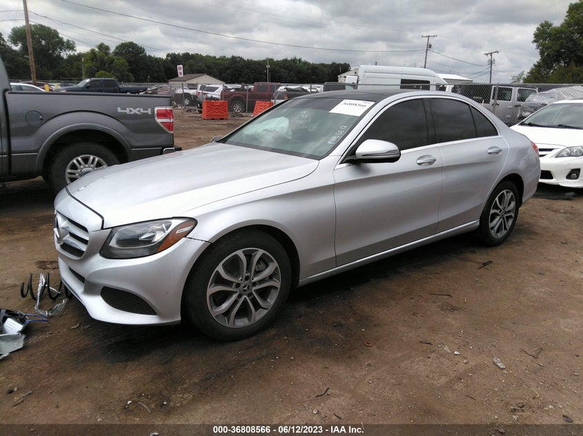 VIN 55SWF4KB2HU230908 2017 MERCEDES-BENZ C-CLASS C 300