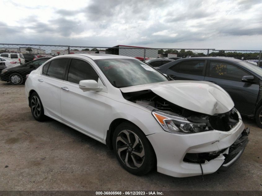 2017 HONDA ACCORD SEDAN EX-L - 1HGCR2F81HA194766