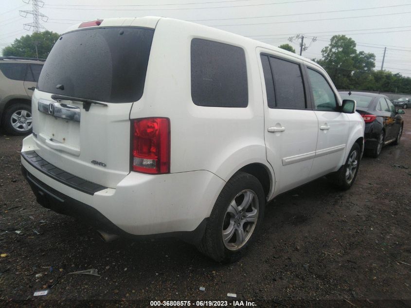 2014 HONDA PILOT EX-L - 5FNYF4H54EB025016