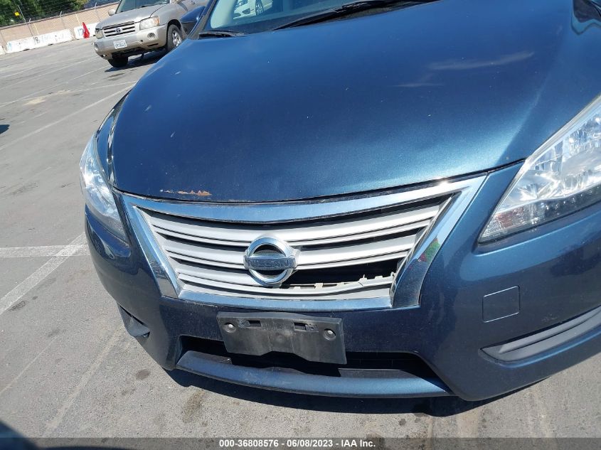 2014 NISSAN SENTRA S/FE+ S/SV/FE+ SV/SR/SL - 3N1AB7AP8EL672551