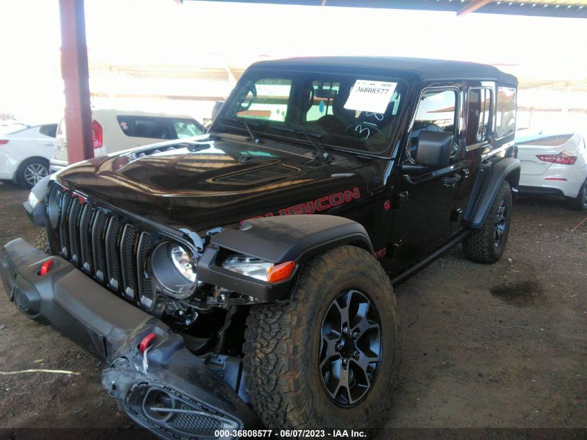 1C4HJXFN6NW118716 Jeep Wrangler UNLIMITED RUBICON 2