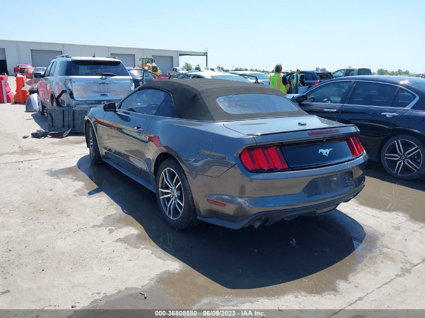 2016 FORD MUSTANG ECOBOOST PREMIUM - 1FATP8UH4G5296392