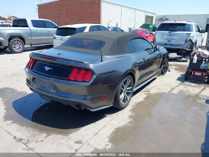 2016 FORD MUSTANG ECOBOOST PREMIUM - 1FATP8UH4G5296392